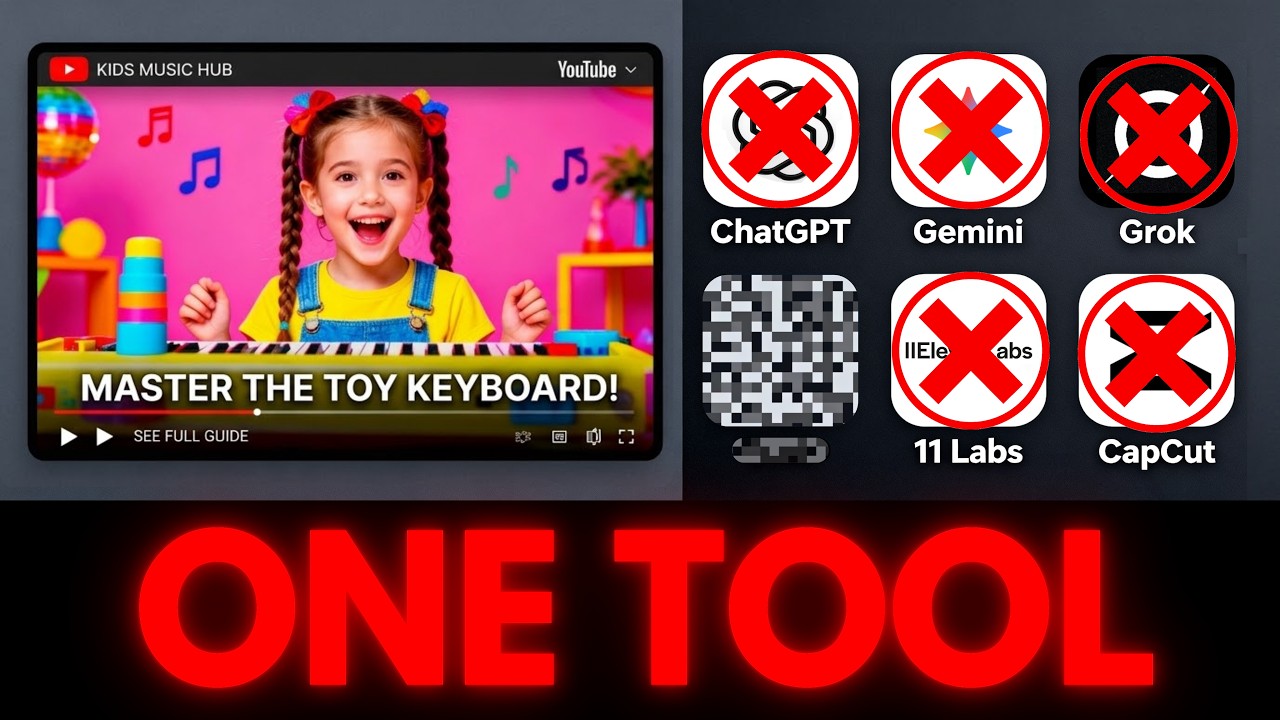 This AI Tool Replaced My Entire Workflow (I Made This Kids Video In 3 Minutes)