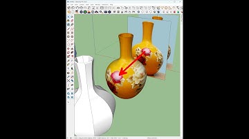 Cách vẽ 1 Bình hoa - Vật thể cong - Áp map vật liệu lên mặt cong nhanh chóng