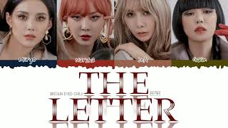 Watch Brown Eyed Girls The Letter video