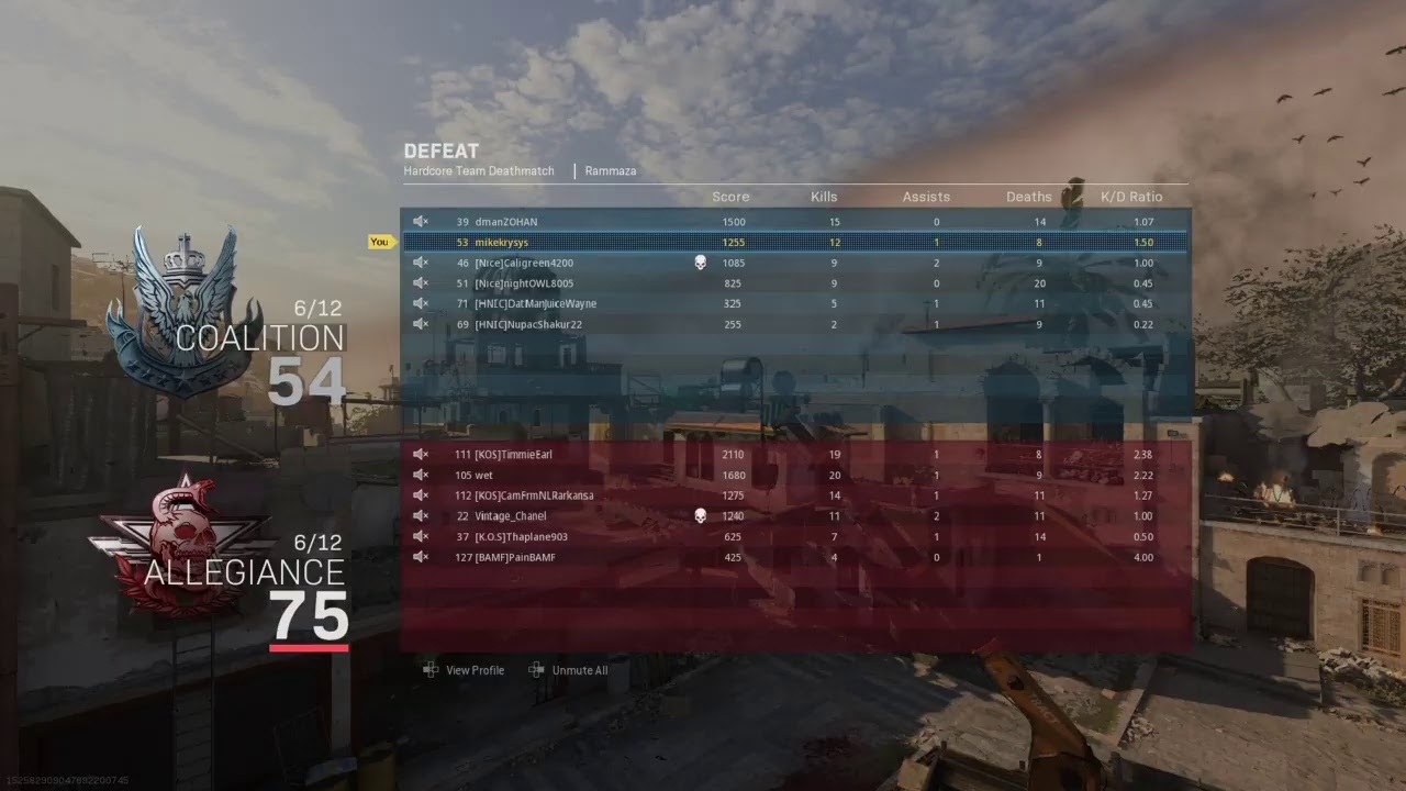 Call of duty modern warfare patch 1.07