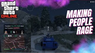 PS5 GTA V Online | Making People Rage (TM-02 Khanjali Tank) By MIKE NO LIMIT