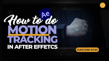 Motion Tracking in Adobe After Effects - Beginner Tutorial
