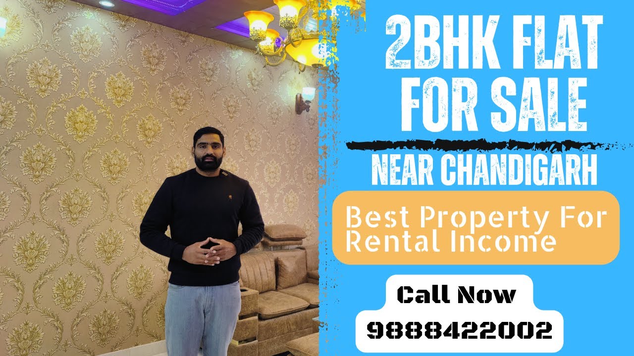 2BHK LUXURY FLAT FOR SALE NEAR CHANDIGARH, CALL ON 9888422002 YouTube