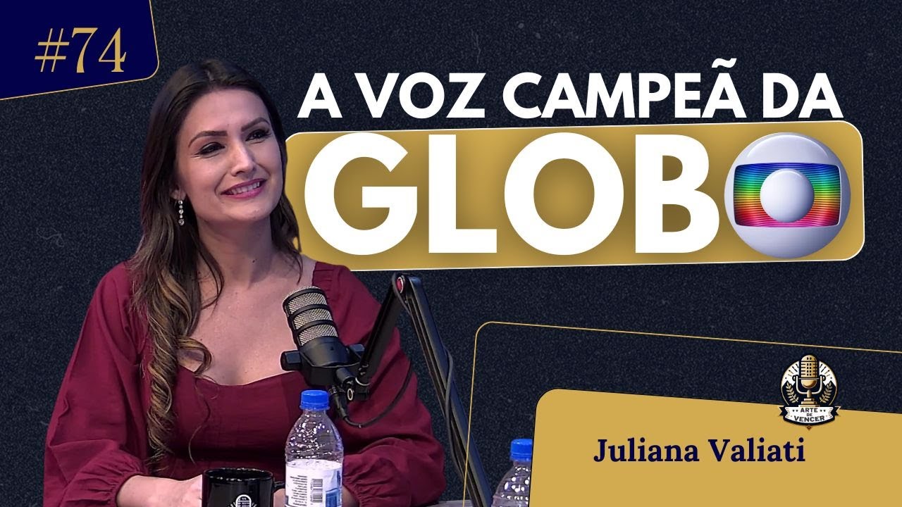 A CAMPEÃ DO PROGRAMA "GENTE INOCENTE" QUE GANHOU O BRASIL | JULIANA VALIATI | PODCAST ARTE DE VENCER