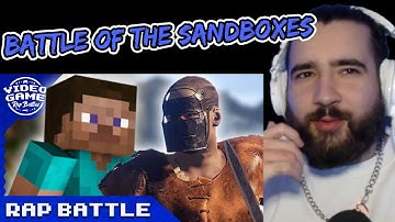 Shwabadi Reacts to Rust vs. Minecraft - Video Game Rap Battle