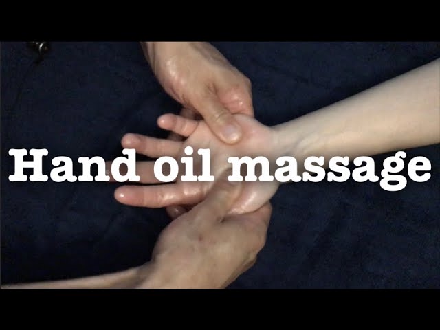 【ASMR】眠くなる極上ハンドマッサージ💤Superb hand massage that makes you sleepy