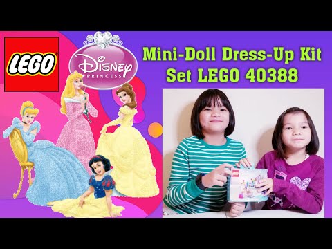 Disney Princess  Mini-Doll Dress-Up Kit Set LEGO 40388