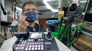 大賣場直播拍賣測試 PTC-280 RMC-300A 攝影機器人