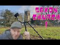 Saxon church field metal detecting uk