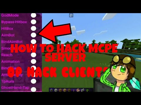 HOW TO HACK MCPE SERVERS || BEST HACK CLIENT || FULL TUTORIAL - YouTube