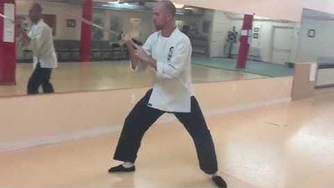Cheng Hsin Sword Set Demo at the Rochester Tai Chi Chuan Center 2017