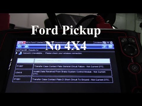 Ford Pickup No 4X4 P1867 P1861