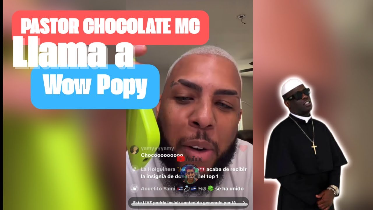 CHOCOLATE MC llama a Wow POPI desde la cárcel y se pone a predicar 🙏🤣