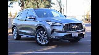 2021 INFINITI QX50 LUXE AWD Product Information and Walk Around