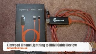 Kimwood iPhone Lightning to HDMI Cable Review