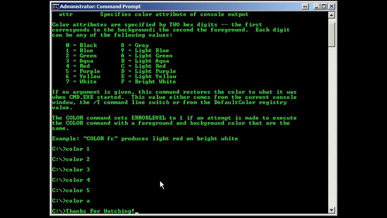 Как сделать текст зеленым. Командная строка колор 2. Цвет консоли cmd. Цвета в командной строке. Команда Color в cmd.