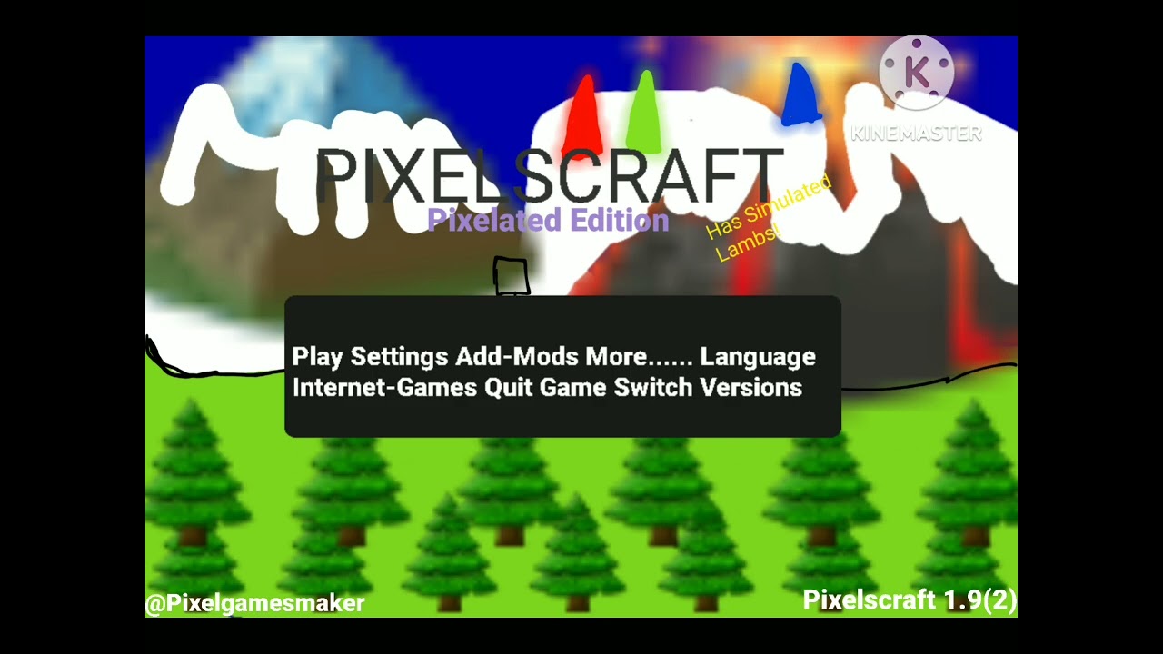 Pixelscraft 1.9 music #1 playing on menu!