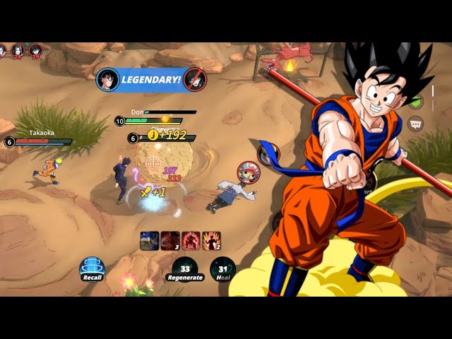 Son Goku Gameplay Showcase - JUMP: Assemble (Beta Test) - TapTap