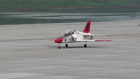 RC BAE Hawk T-45 RC EDF Jet at RC Airport