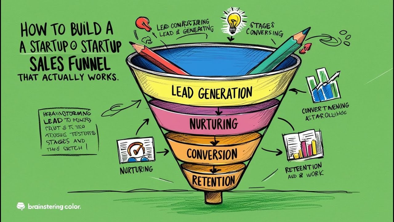 🔥 How to Build a Startup Sales Funnel That Actually Works! 🚀 (Step-by-Step Guide)