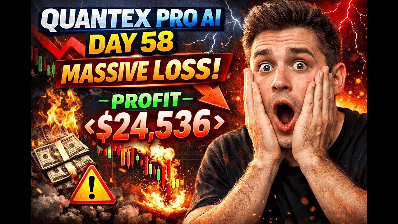 Quantex Pro AI Day 58 Results $24K Xauusd Gold Trading Bot - YouTube