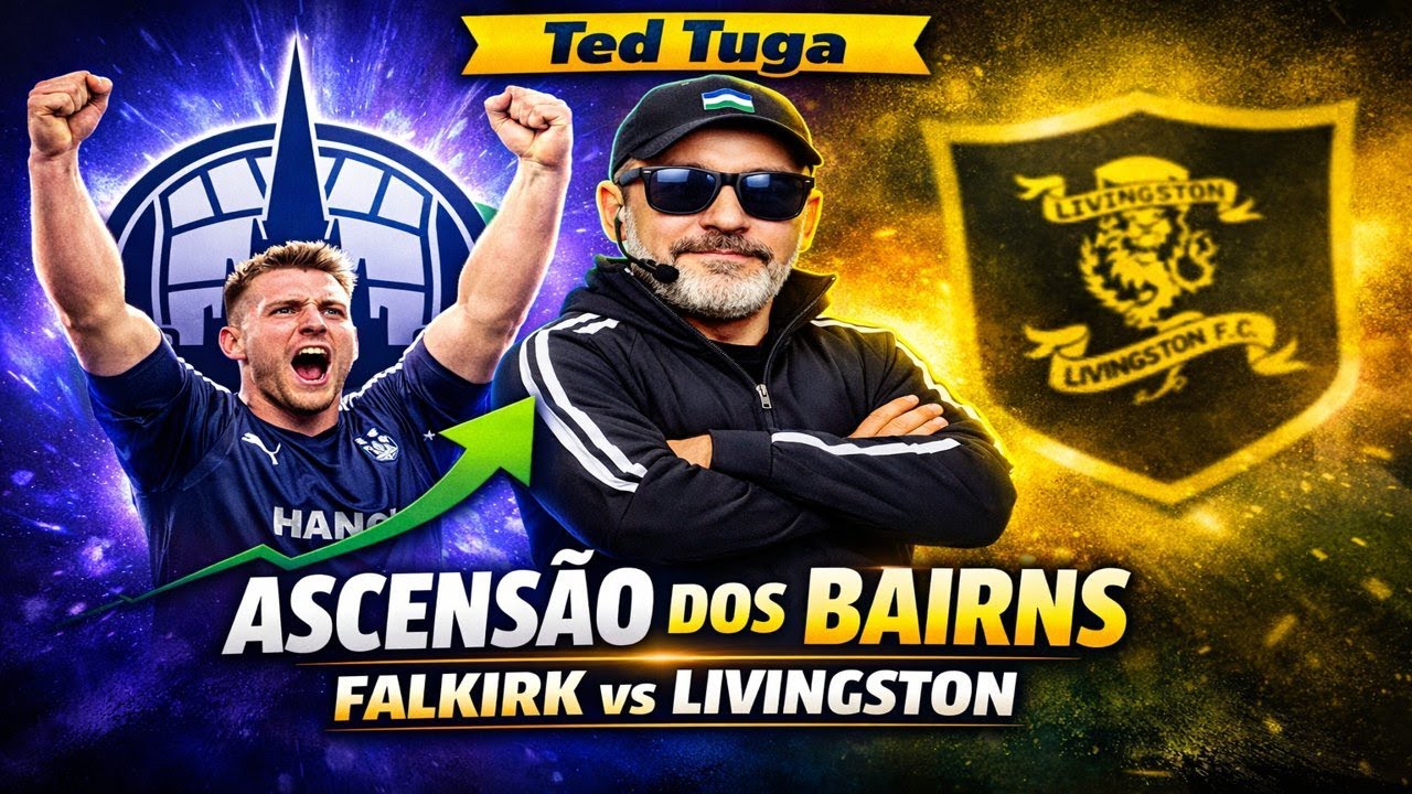 Falkirk vs. Livingston.Primeira jornada da Scottish Premiership.Ascensão dos Bairns do Falkirk