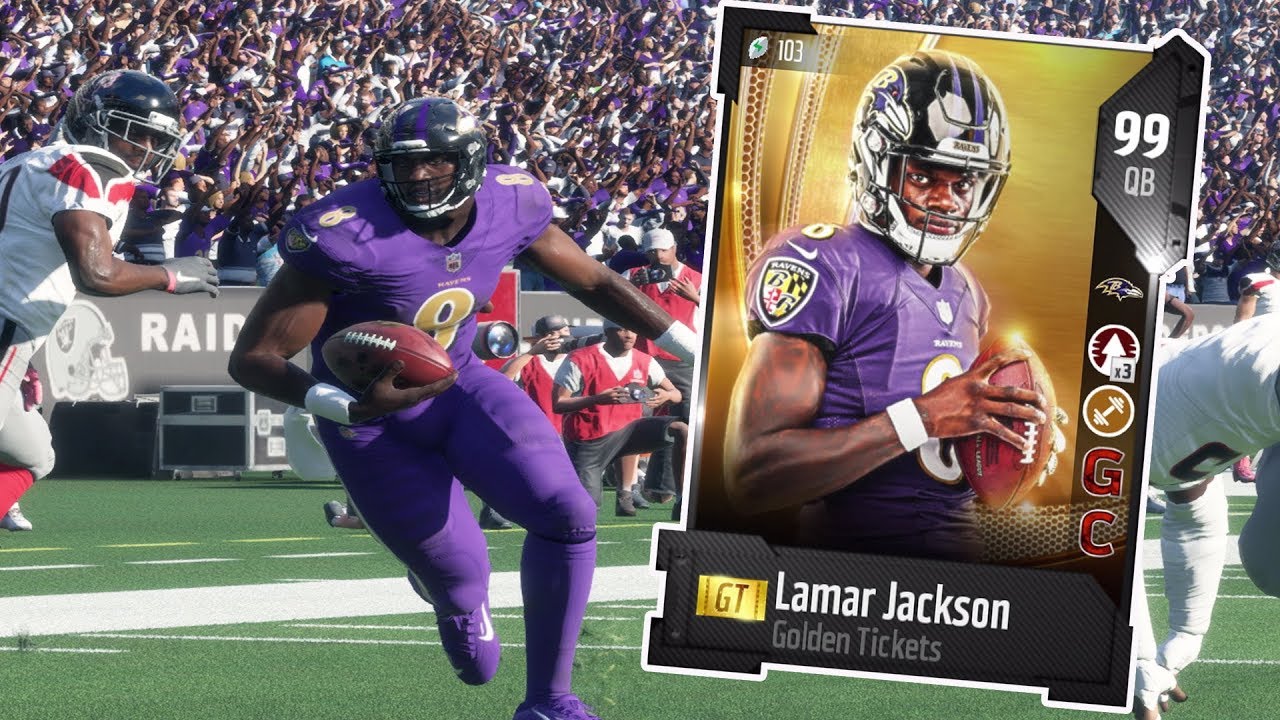 lamar jackson golden edition jersey