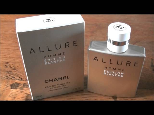 a review of allure homme edition blanche edt by chanel 