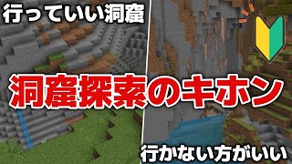 [Minecraft] Cave Entrances That Beginners Should Avoid? Basics of Cave Exploration [Minecraft Uni... screenshot 4