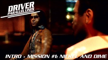 Driver: Parallel Lines (PS2) Intro + Mission #1: Nickel And Dime
