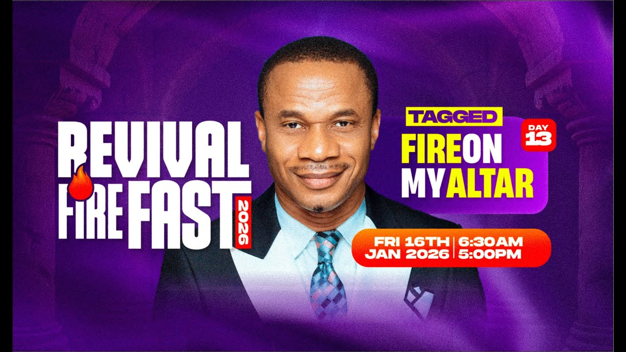 FIRE ON MY ALTAR || 21 DAYS REVIVAL FIRE FAST (DAY 13 EVE) WITH REV. NTIA I. NTIA || 16TH JAN. 2026