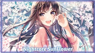Nightcore SunFlower(Cover By_J.fla)Sub
