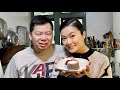 方健儀(的丈夫)煮嘢食 - 情人節心太軟 Akina Fong(’s Husband) is Cooking - Chocolate Lava Cake on Valentine&#39;s Day