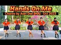 Hands on me line dance choreo by astri dwi ina  oct 2023