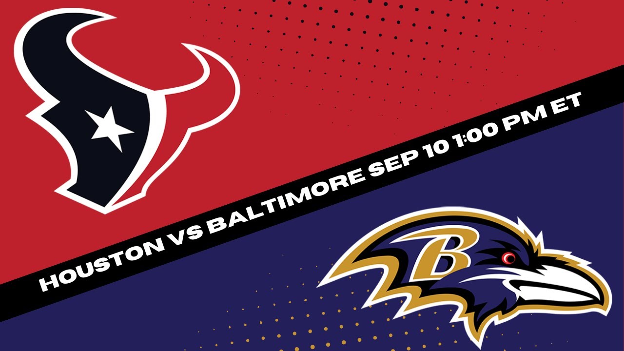 Baltimore Raven vs Houston Texans NFL Picks, Predictions, and Odds - Football Best Bet