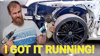 Rebuilding The Cheapest Wrecked Audi A6 S-Line From Copart! does It Run?