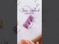 Learn a new stitch everyday: Fan Stitch | aesthetic and unique