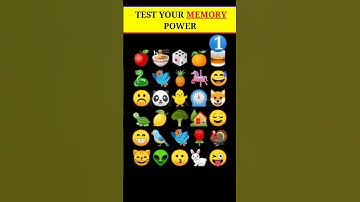 Test Your memory Power#viral short video#viral video#SHORT VIDEO#braintest #memorytest #quiz #short