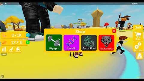 ROBLOX WEIGHT LIFTING SIMULATOR PART 1