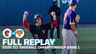 Tampa vs. West Chester: 2026 DII baseball championship Game 1 | FULL REPLAY