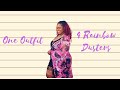 Rainbow Plus Size Dusters -  1 Outfit w/ 4 Dusters!