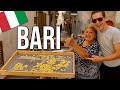 Puglia's Famous Orecchiette Pasta in Bari, Street food, Beer on The Beach in Monopoli