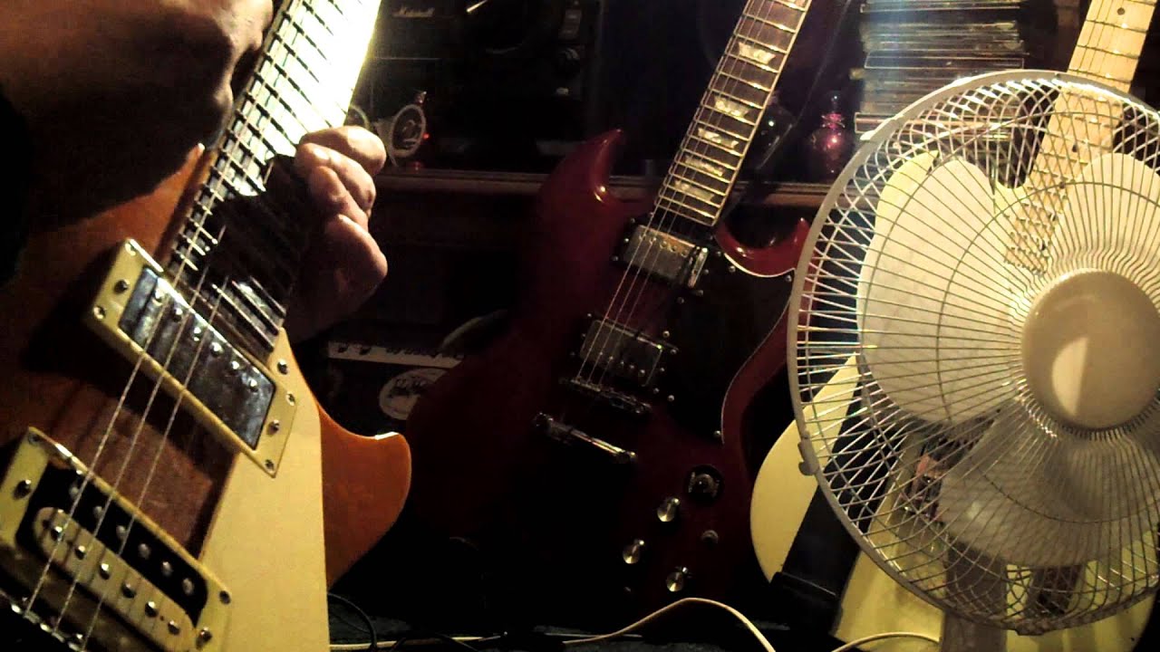 slow melodic guitar instrumental on tokai loverock - YouTube