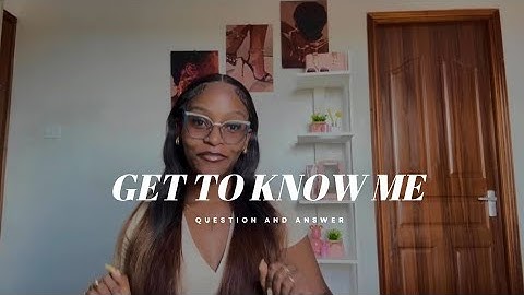 MY VERY FIRST YT VIDEO | Get to know me | An Intro video