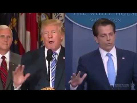 The Mooch did his homework ~ Anthony Scaramucci ~ Donald Trump ~ The Daily Show