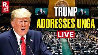 LIVE: President Trump's First Speech At UNGA Since Re-Election | UN |US | World Leaders