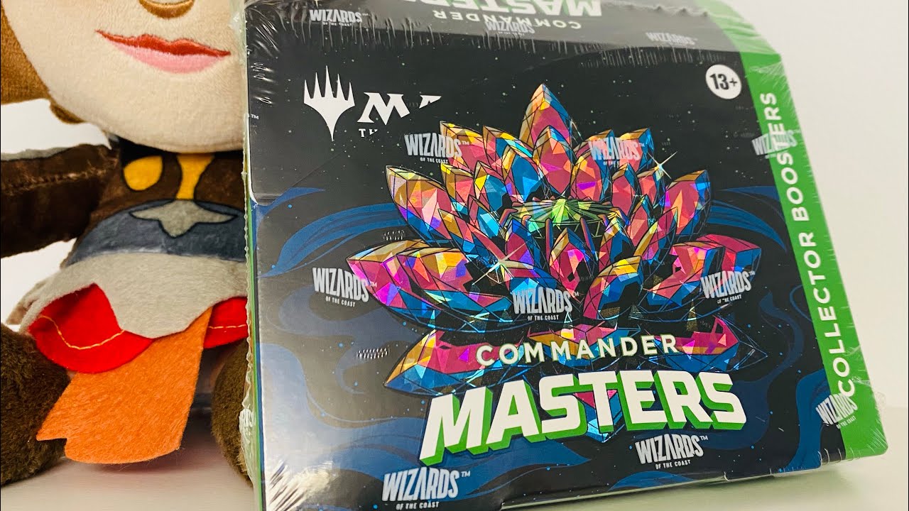 Commander Masters Collector rip #5 #MTG official release 8/4/23 - YouTube