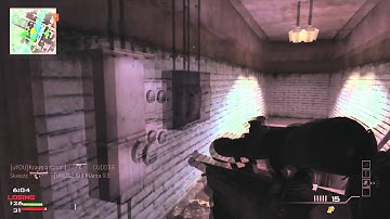 mw3 cross map throwing knife ( 1st mw3 clip :D )
