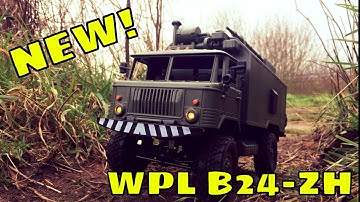 NEW! WPL B24 ZH RC GAZ-66 Soviet Comms Truck. B24-ZH