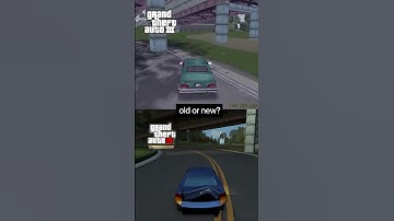 GTA 3 vs GTA 3 The Definitive Edition #shorts #gta